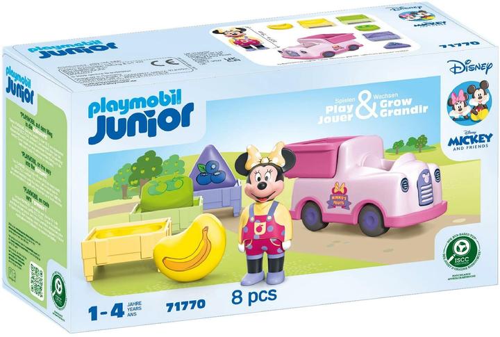 Actual product image Playmobil 71770 JUNIOR & Disney: Minnie Mouse' fruit transporter with sorting fun (71770, Playmobil Junior)