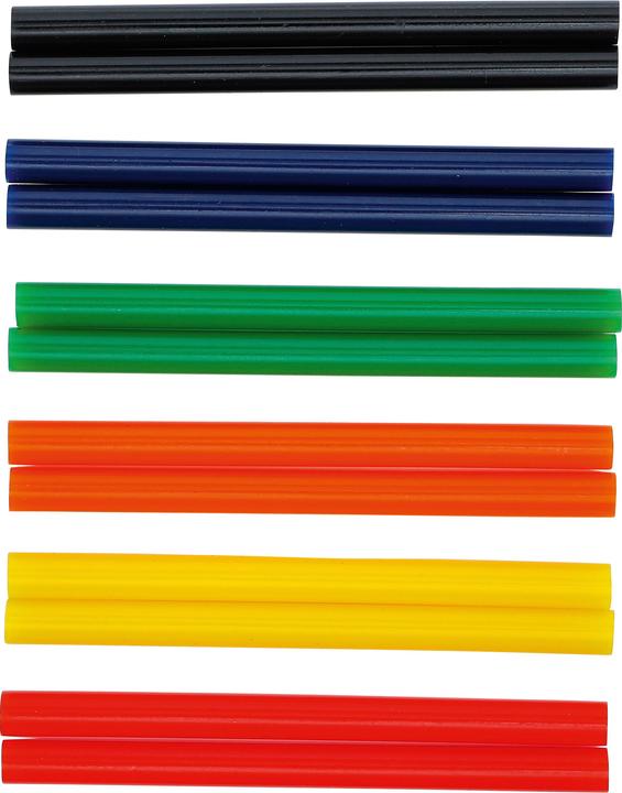 Immagine prodotto BGS Cartucce per colla a caldo multicolore Ø 11 mm, 150 mm 12 pz.