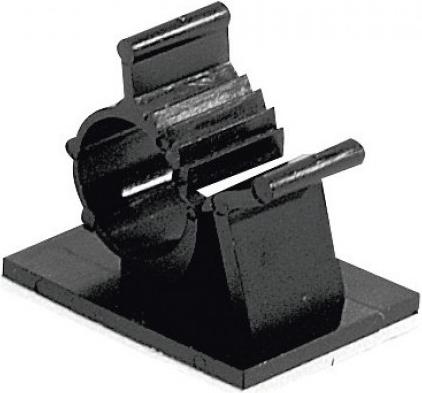 Immagine prodotto Exertis Connect Portacavi, clip di montaggio per cavi, autoadesivo, confezione da 100 22,2 mm a 25,4 mm