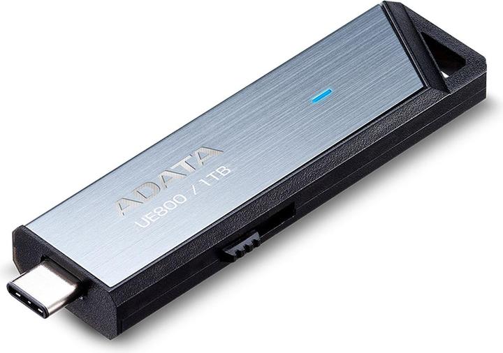 Produktbild Adata MEMORY DRIVE FLASH USB-C 1TB/SILV AELI-UE800-1T-CSG (1000 GB, USB-C)