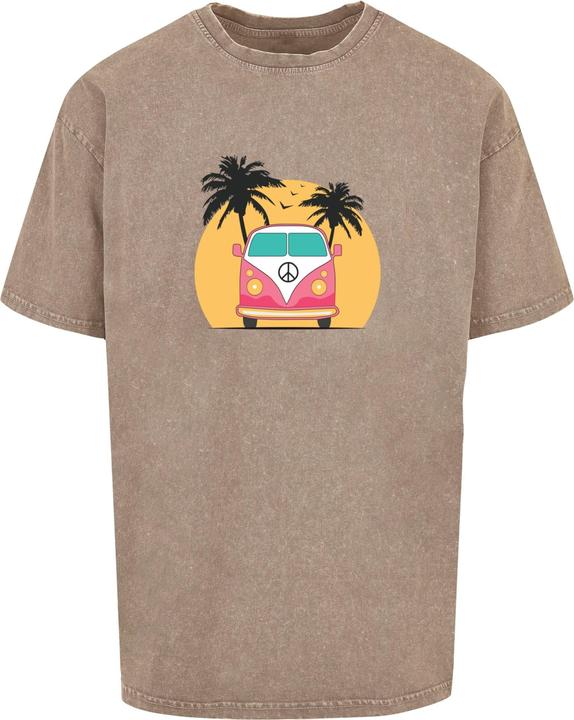 Merchcode Summer - Van Acid Washed Oversize Tee - 112603 (XS)