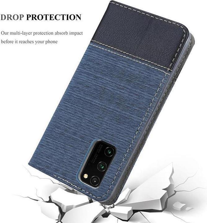 Produktbild Cadorabo Book Jeans Optik Cover (Honor View 30 Pro)