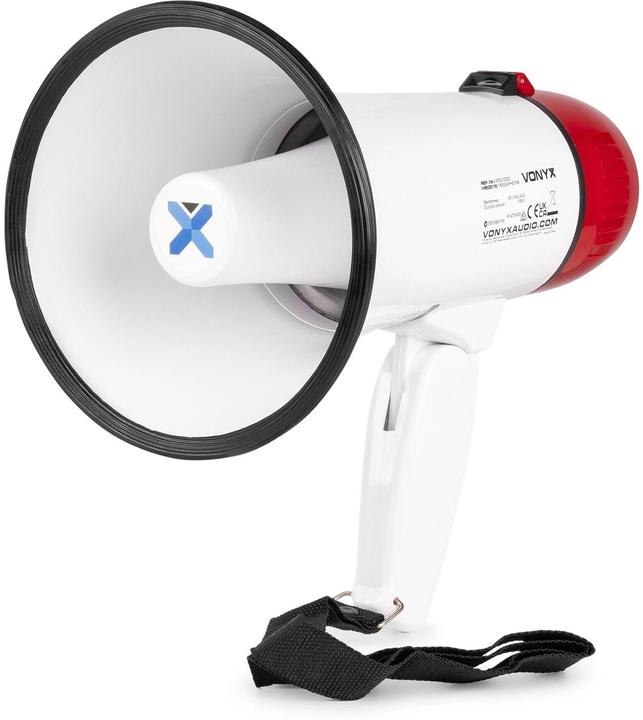 Vonyx Megaphon MEG018, Nennleistung: 18 W, Prinzip: Aktiv (Megaphon)