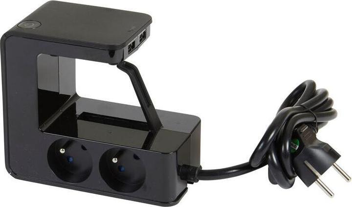 Image du produit Legrand U-Power Contactdoos Verdeelstekker - 2X USB Hub - Stekkerdoos - Penaarde Belgi - Verlengsnoer 1.5 Me (1 pcs)
