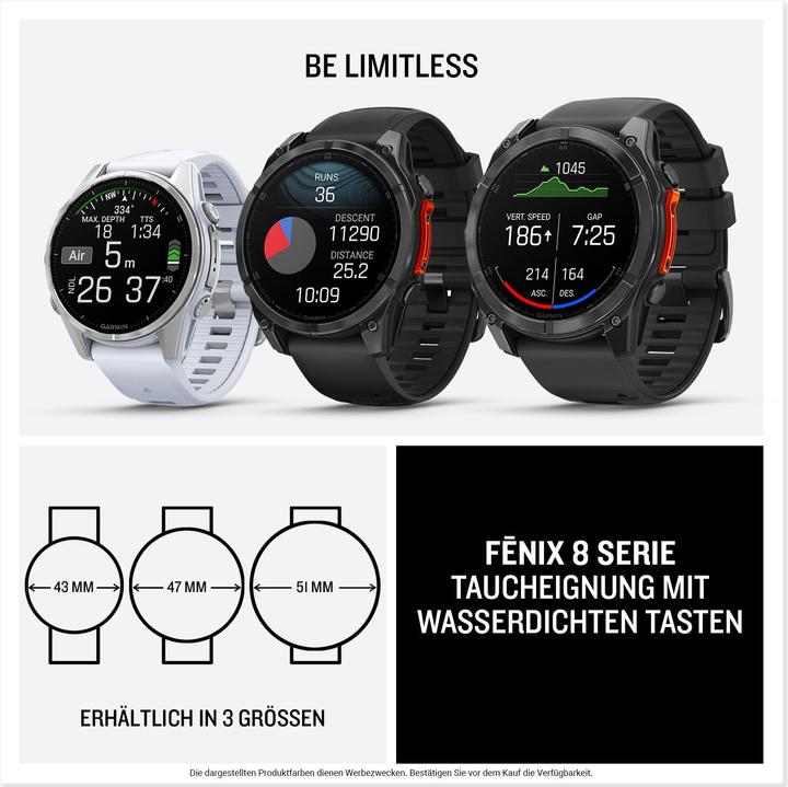Image du produit Garmin fenix 8 (47 mm)