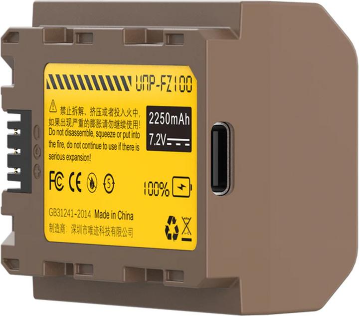 Produktbild Ulanzi UNP FZ100 Full Decode Battery with Type c Charge Port (Kamera Akku)