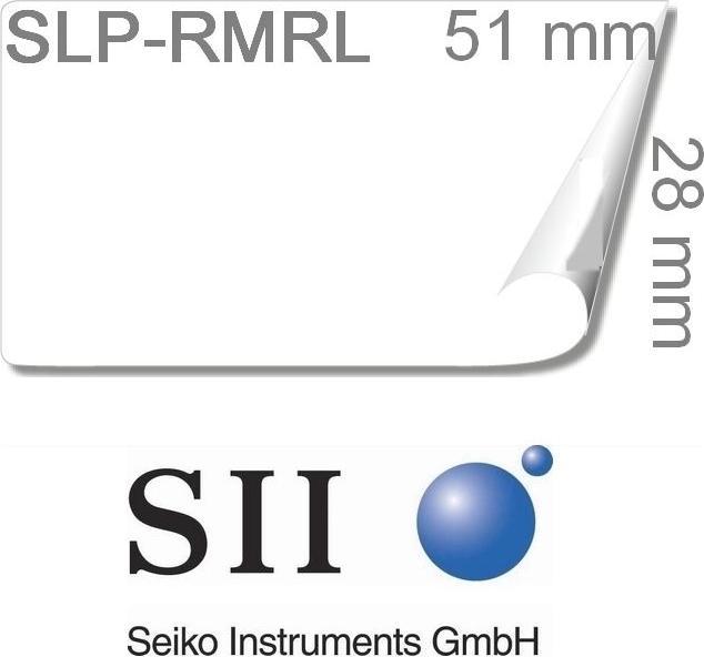 Actual product image Seiko SLP-RMRL 28 x 51mm 2 ROLLS (5.10 cm)