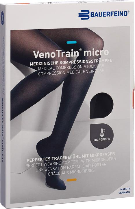 Immagine prodotto Veno Train MICRO A-G KKL2 S plus/long geschlossene Fussspitze schwarz Haftband Noppen (S)