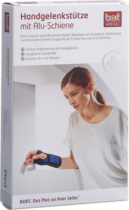 Bort Medical Handgelenkst Schiene links M -19cm hautf (M)
