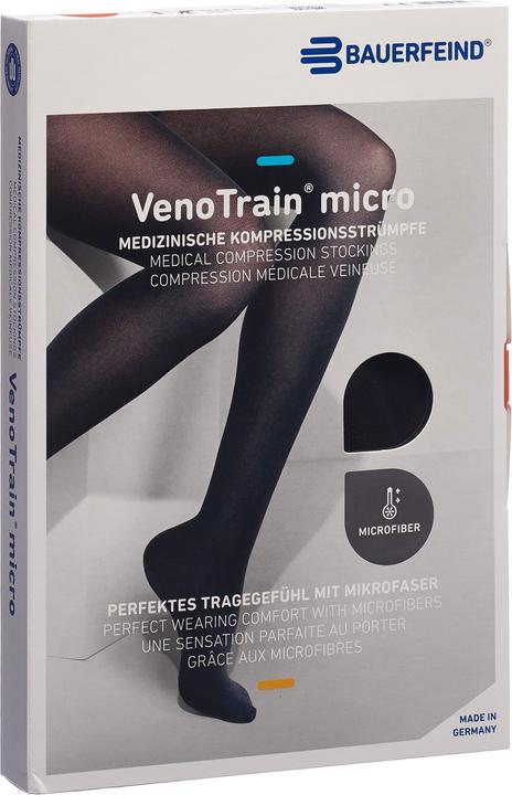 Produktbild Veno Train MICRO A-G KKL2 M normal/long geschlossene Fussspitze schwarz Haftband Noppen (M)