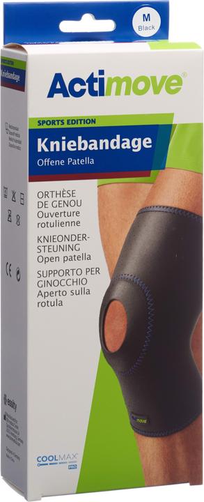 Produktbild BSN Sport Kniebandage M offene Patella (M)
