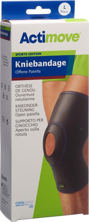 BSN Sport Kniebandage L offene Patella (L)