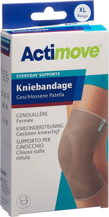 BSN Everyday Support Kniebandage XL geschlossene Patella (XL)