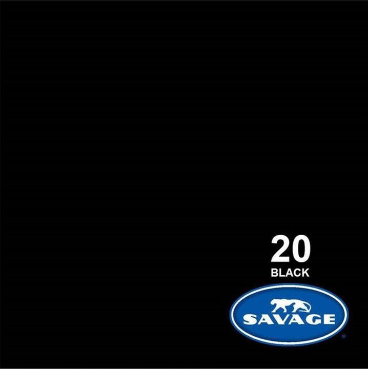 Image du produit Savage Papier de fond noir 1,35x11m (135 cm, 1100 cm)