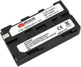 Produktbild Braun Ersatzakku Sony NP-F550 (Kamera Akku)