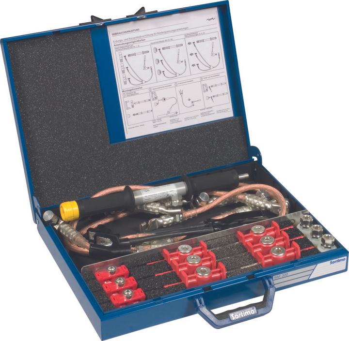 Actual product image Dehn 745500 E+K Set II EKS TI 2F KVS SBK Sheet metal case