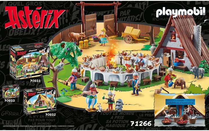 Image du produit Playmobil 71266 Astérix : La cabane de Verleihnix (71266, Playmobil Astérix)