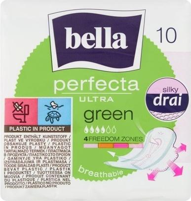 Actual product image Bella Perfecta, ultra green, sanitary pad with wings, 10 pieces (hit) (10 x)