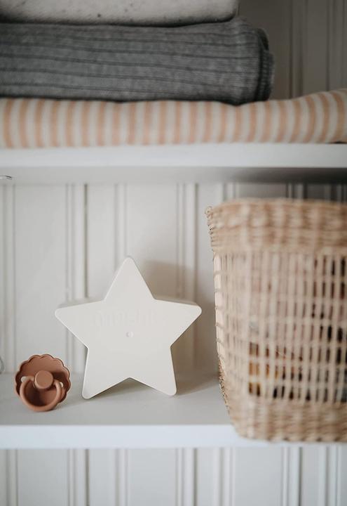 Actual product image Mushie Nesting Star Stacking Tower