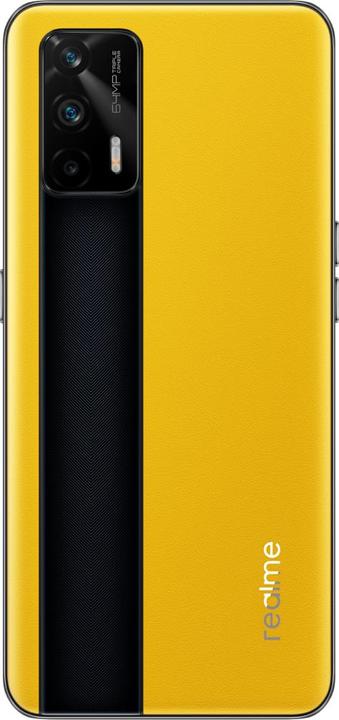 Actual product image realme GT 5G 16 3 cm (6.43 ) Dual SIM Android 11 USB Type-C 12 GB 256 GB 4500 mAh Yellow (256 GB, Yellow, 6.43", Dual SIM, 64 Mpx, 5G)