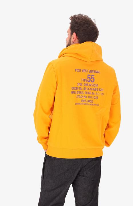 Actual product image Diesel Herren Sweatshirt Sienna - Baumwolle & Polyester - Casual (S)