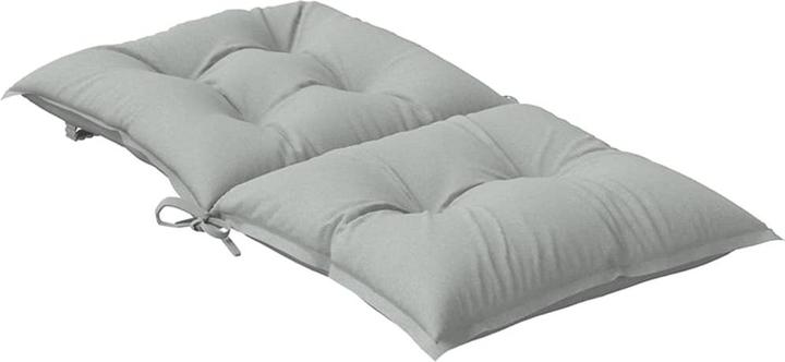Actual product image VidaXL Low backrest cushions 2 pcs. 100 x 50 x 7cm fabric (100 x 50 x 7 cm)