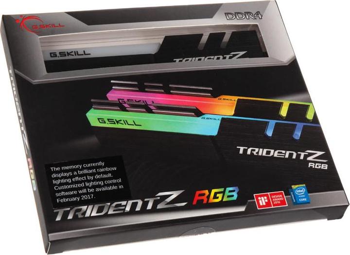 Actual product image G.Skill Trident Z RGB (2 x 8GB, 3200 MHz, DDR4-RAM, DIMM)