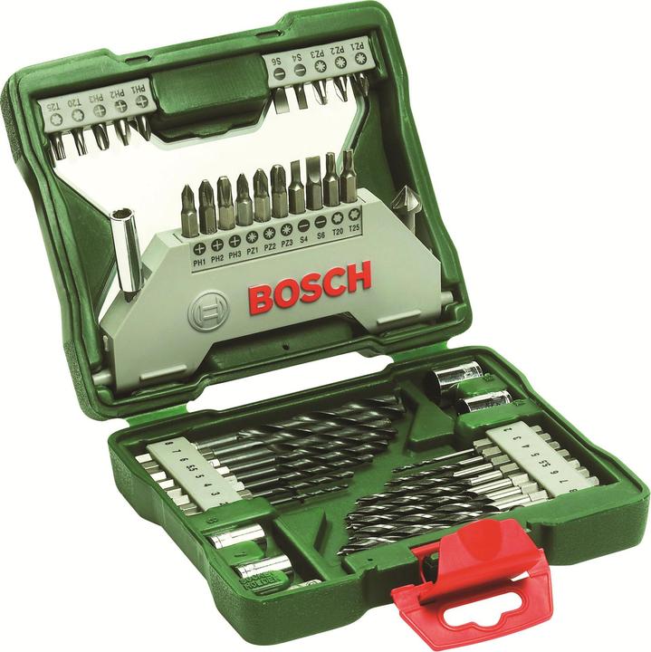 Bosch Zubehör Sechskantbohrer X-Line-Set, 43 teilig (6 mm, 7 mm, 8 mm, 2 mm, 3 mm, 4 mm, 5 mm, 5.5 mm)