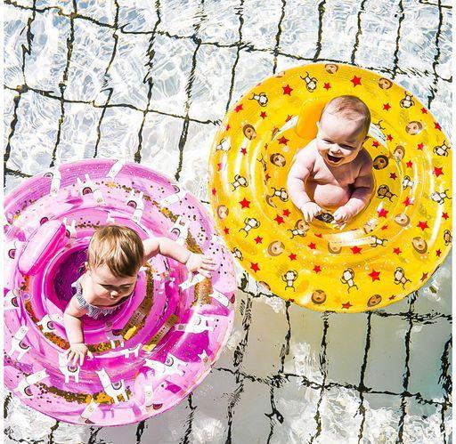 Productafbeelding Swim Essentials Zwemzitje 0-1 jaar Circus Geel