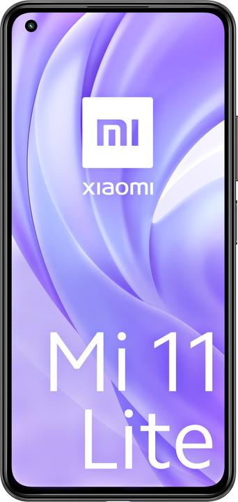 Actual product image Xiaomi Mi 11 Lite (128 GB, Boba Black, 6.55", Dual SIM, 64 Mpx, 4G)