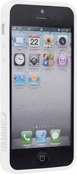Actual product image Cool Bananas FRAMEit Bumper for Apple iPhone 5 white (Apple iPhone 5)