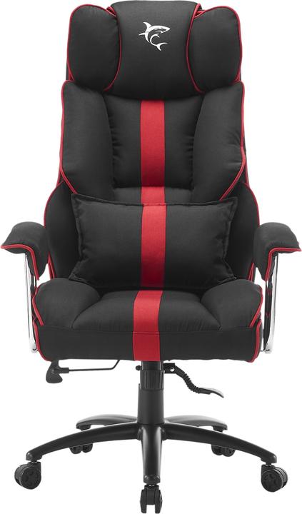 Actual product image White Shark LE MANS Gaming Chair black/red