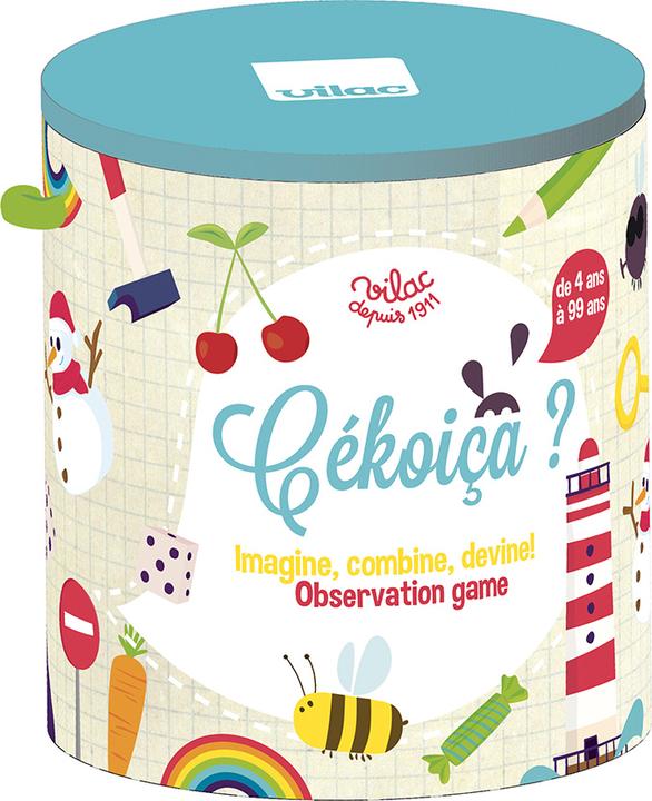 Image du produit Vilac Cékoiça- Jeu de pose (Français, Allemand, Anglais, Italien)