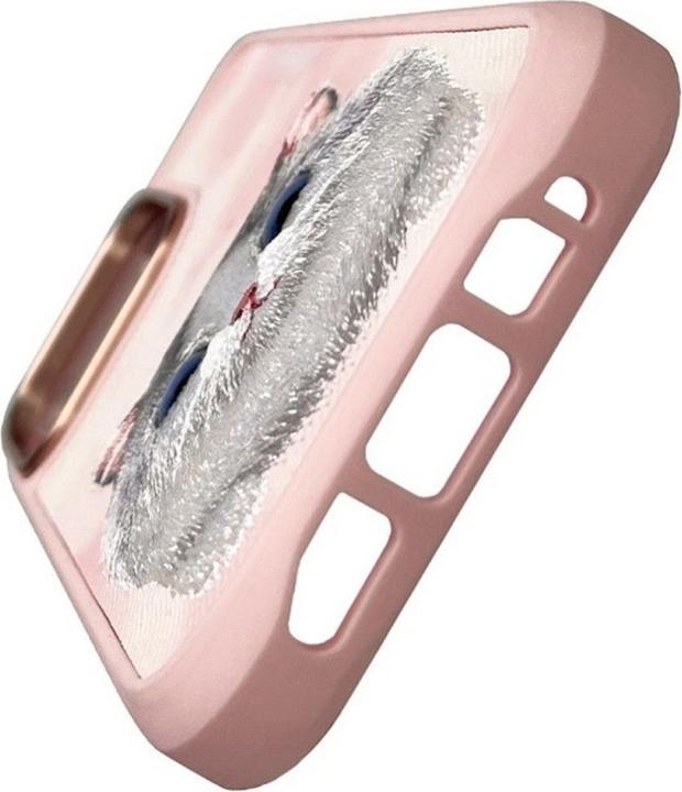 Immagine prodotto Nimmy case iPhone 16 Pro Max 6.9" pink Big Eyed Pet 2.0 Cat (Apple iPhone 16 Pro Max)