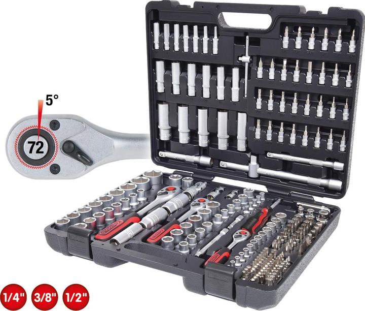 Produktbild KS Tools Steckschlüssel-Satz (32 mm, 19 mm, 6 mm, 12 mm, 24 mm, 14 mm, 22 mm, 16 mm, 23 mm, 10  mm, 21 mm, 18 mm, 27 mm, 7 mm, 31 mm, 17 mm, 11 mm, 5 mm, 15 mm, 26 mm, 30 mm, 8 mm, 28 mm, 9 mm, 29 mm, 13 mm, 20 mm, 25 mm, 4 mm)