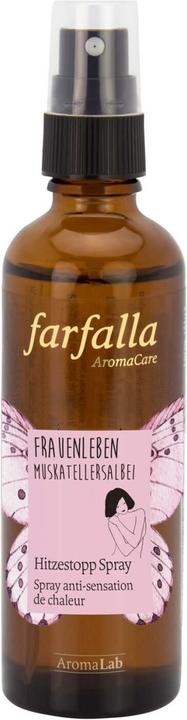 Image du produit Farfalla La vie des femmes - Spray anti-chaleur à la sauge sclarée (Crème pour le corps, 75 ml)