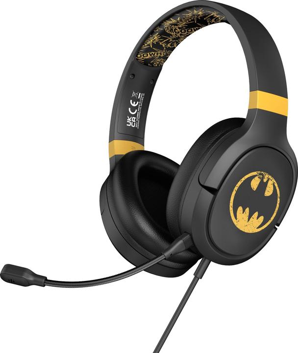 OTL Technologies DC Comics DC0885 Headphones & Headset Wired Headband Gaming Black, Yellow (Cable)