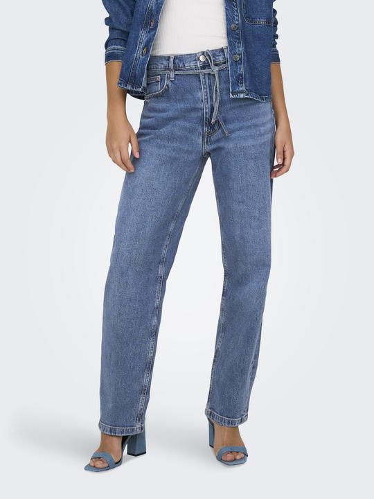 Image du produit Only ONLGYPSY Hohe Taille Gerade geschnittener Slim Fit Jeans Straight-Fit jeans (W30/L32)