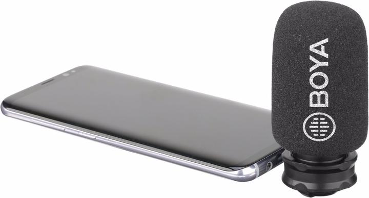 Actual product image Boya BY-DM100 stereo condenser microphone