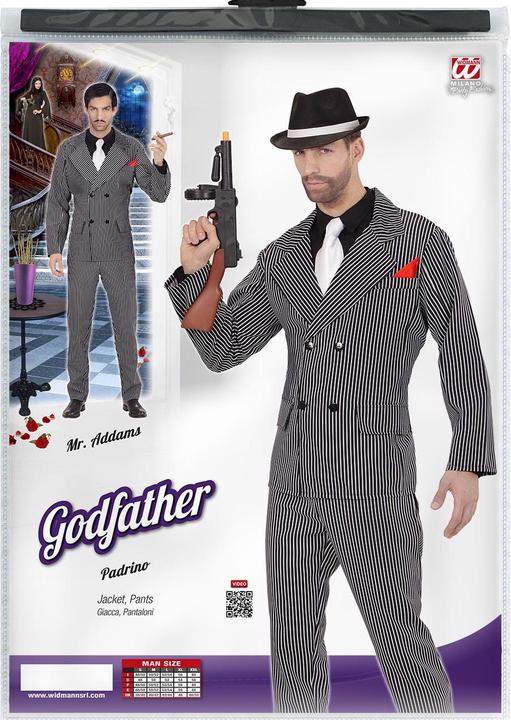 Image du produit Widmann Costume Mafia Gangster (S)