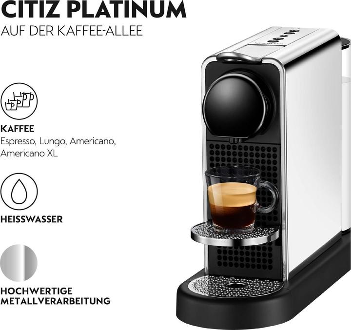Image du produit Krups Nespresso CitiZ Platinum (NESPRESSO Original)