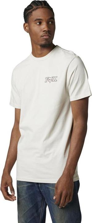 Actual product image Fox Tee 22 Out And About Ss Prem Vin Wht (M)