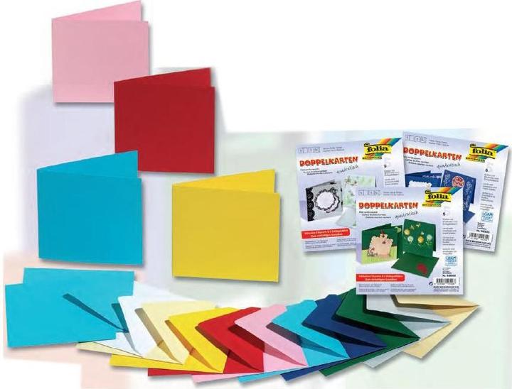 Actual product image Folia Double cards square 220 g/m2 (5 pcs.)