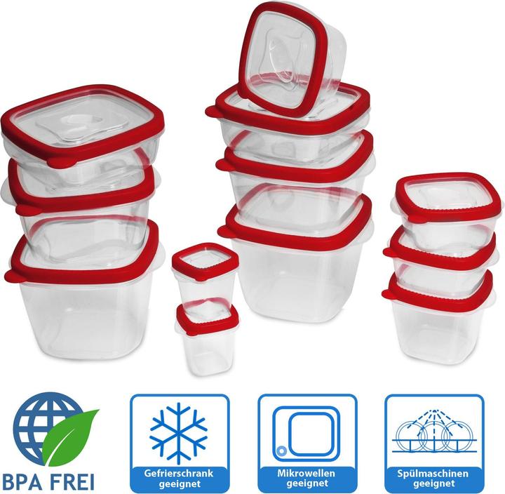 Produktbild Deuba 24-tlg Frischhaltedosen Set