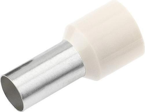 Cimco Insulated wire end ferrule 0.75qmm/8 mm white DIN 46228
