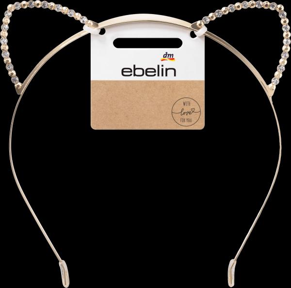 Produktbild dm ebelin Katzenohren mit Strass