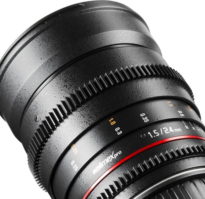 Actual product image Walimex 24/1.5 Video DSLR Nikon F (Nikon F, Micro Four Thirds, APS-C / DX, full size)