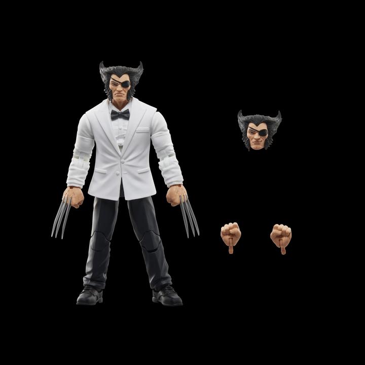 Actual product image Hasbro Wolverine 50th Anniversary Marvel Legends pack 2 figurines Marvel's Patch & Joe Fixit 15 cm