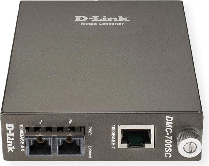 Actual product image D-Link DMC-700SC, 1000BaseT to 1000BaseSX SC Duplex
