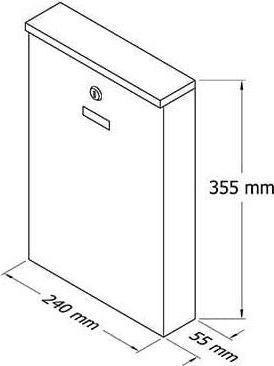 Produktbild Haushalt Mailboxpd955 Old Copper